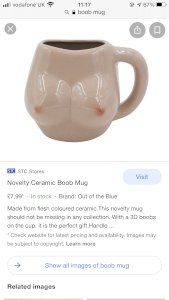 Boob Mug